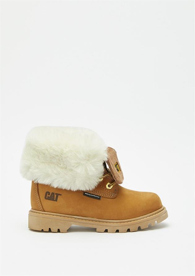 Caterpillar Utah Fur Waterproof Sundance Nubuk Çocuk Bot