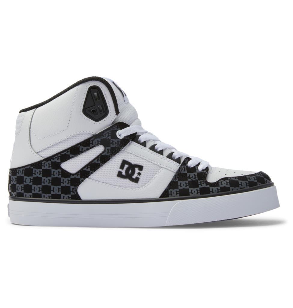 DC Shoes ADYS400043 Pure High Top WC Black/White Monogram Erkek Sneaker