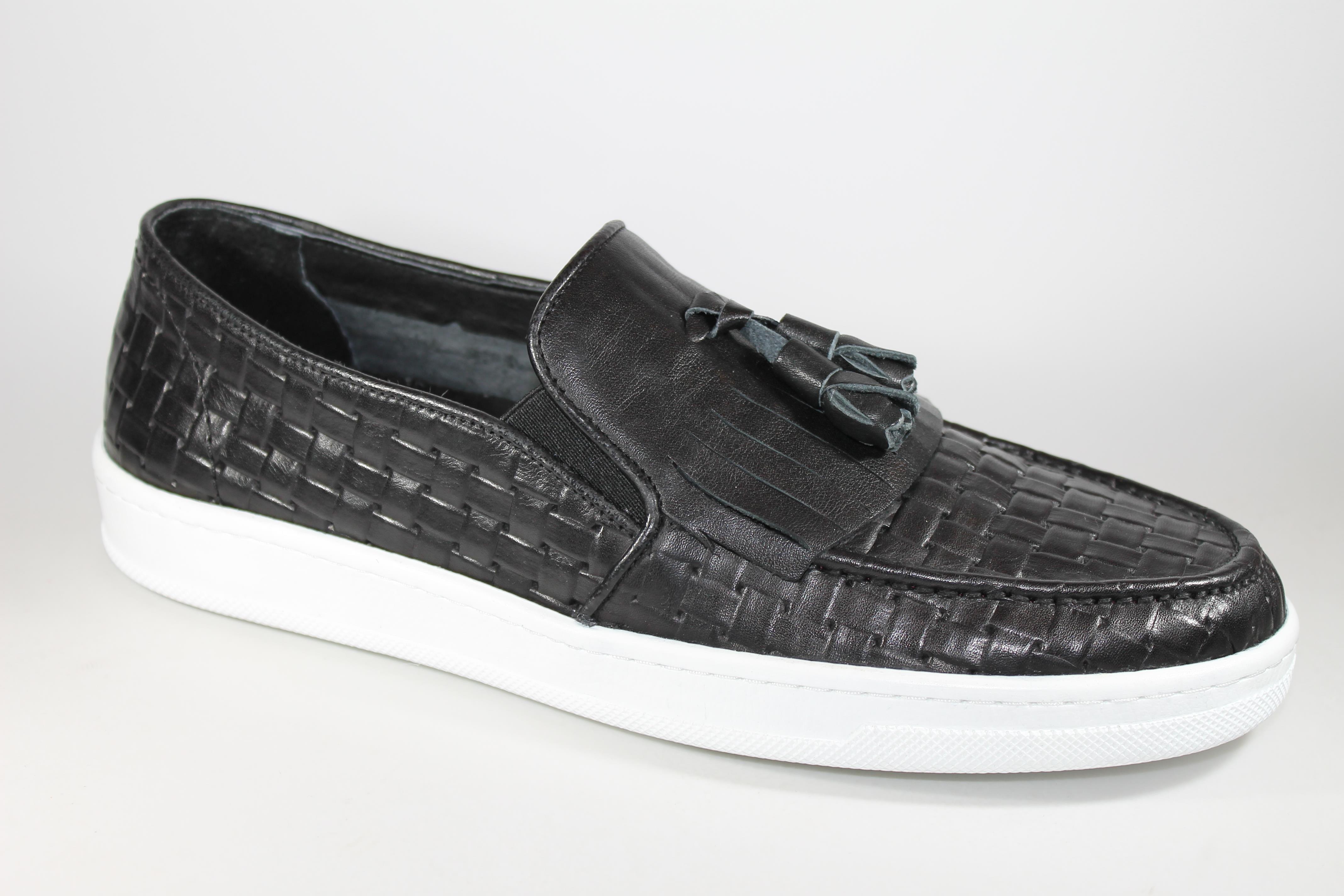 FreeFoot 1132Siyah Püsküllü Erkek Ayakkabı
