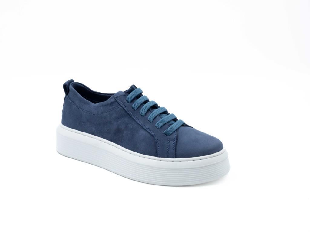 FreeFoot 221150 Açık Mavi Nubuk Kadın Sneaker