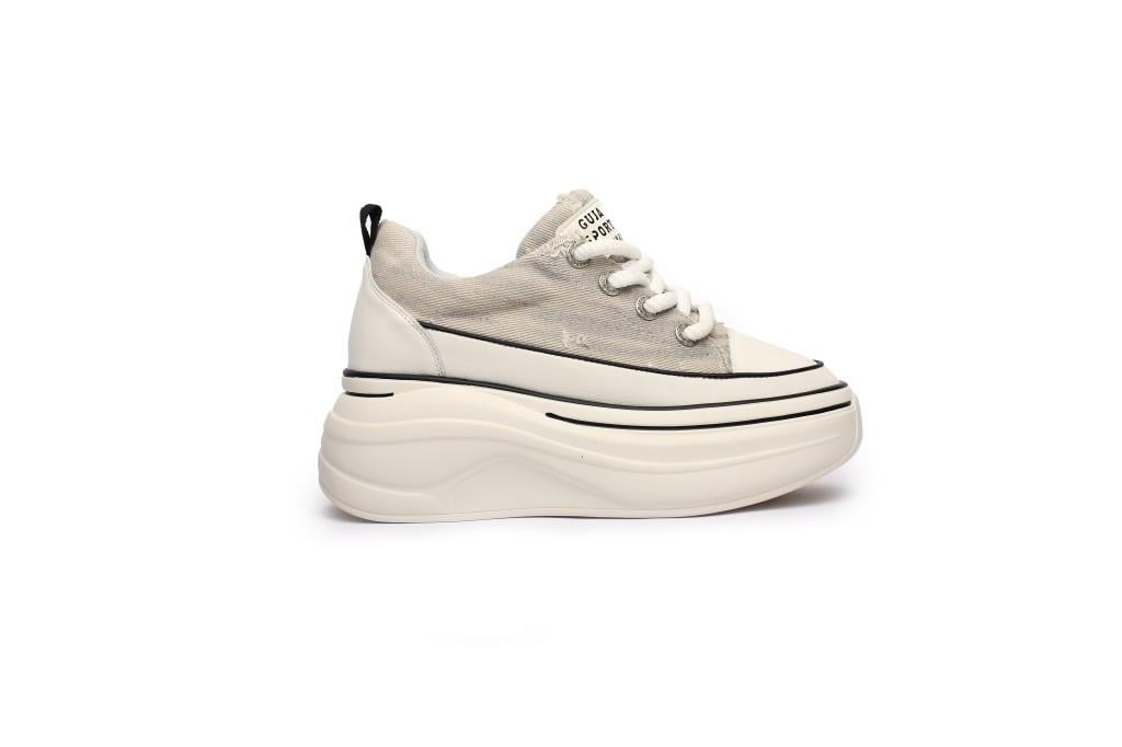 Guja 24K322 GR Gri Kadın Sneaker