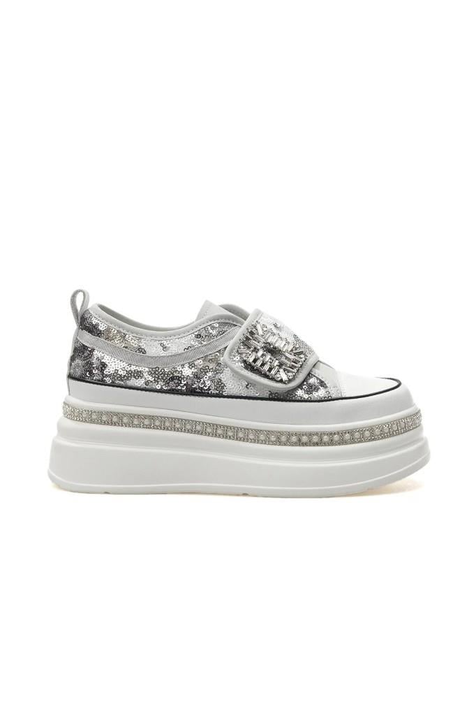 Guja 25Y423-1 Gri Kadın Sneaker