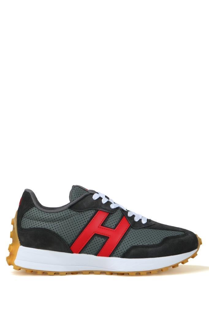 Hammerjack 101 22505-M Siyah/Kırmızı Erkek Sneaker