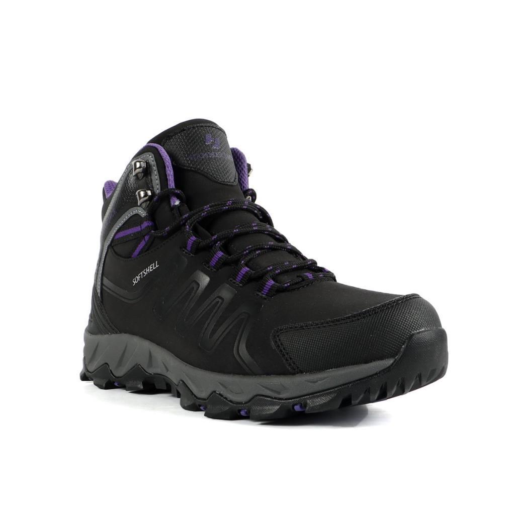Hammerjack Faron 101 20104-G Siyah-Mor Outdoor Kadın Bot