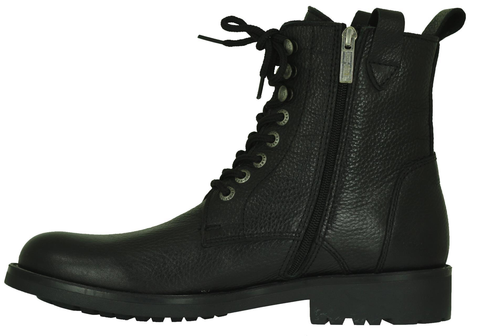 Harley Davidson Adam 509-11 Black Deri Erkek Bot