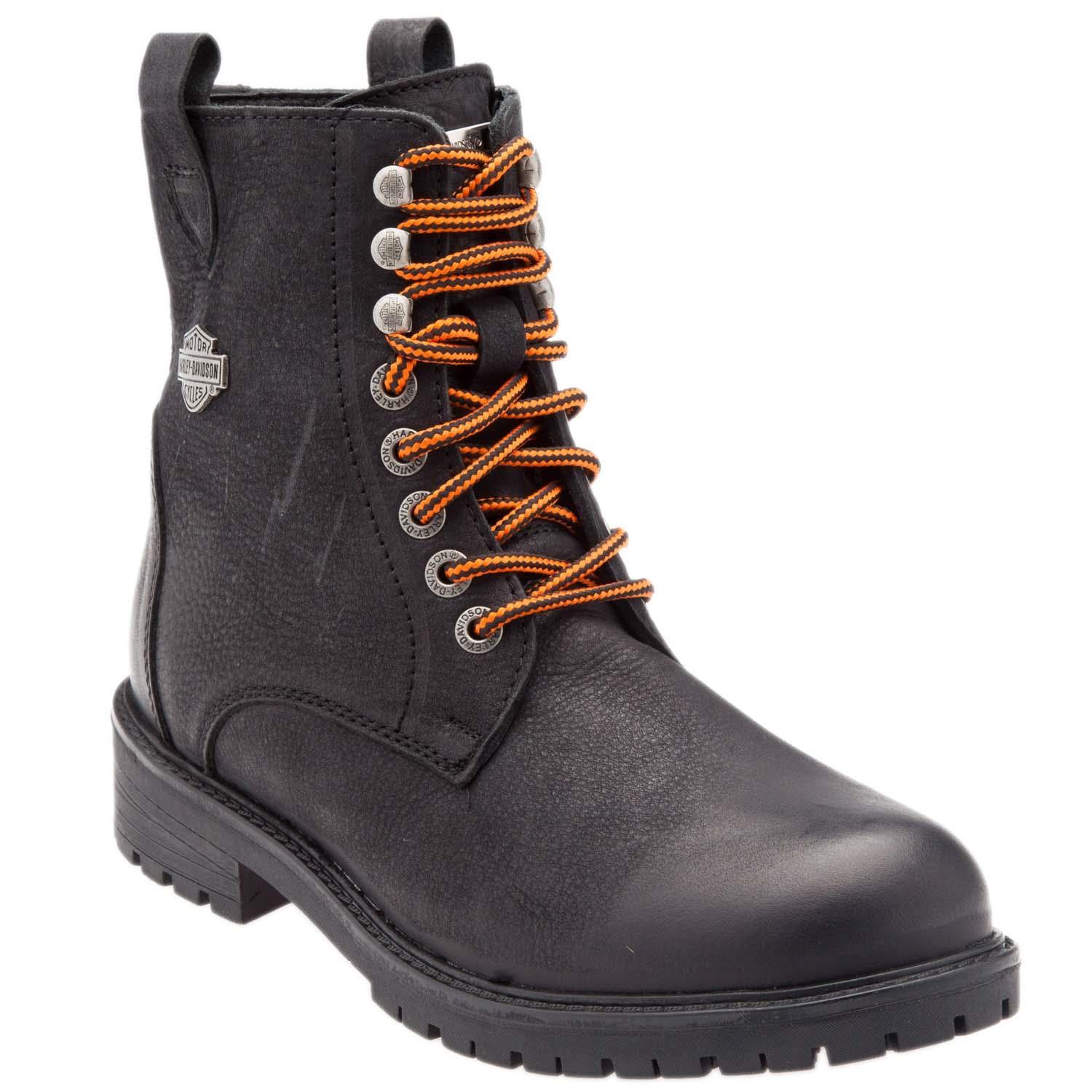 Harley Davidson Adam YT Black Deri Erkek Bot