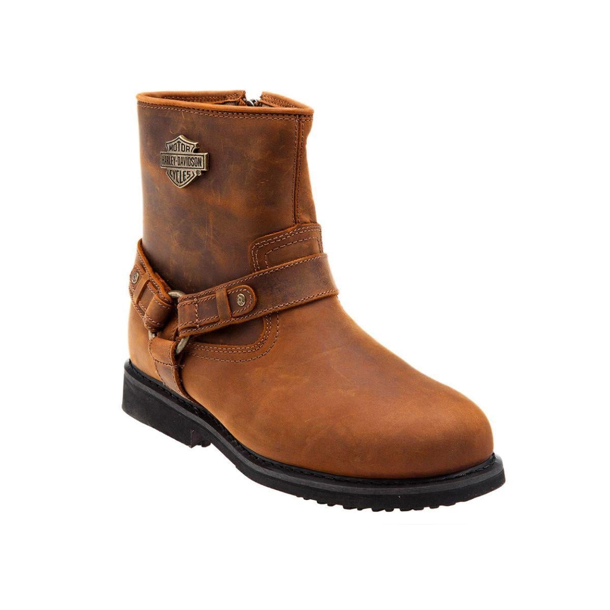 Harley Davidson Scout Brown Nubuk Erkek Bot