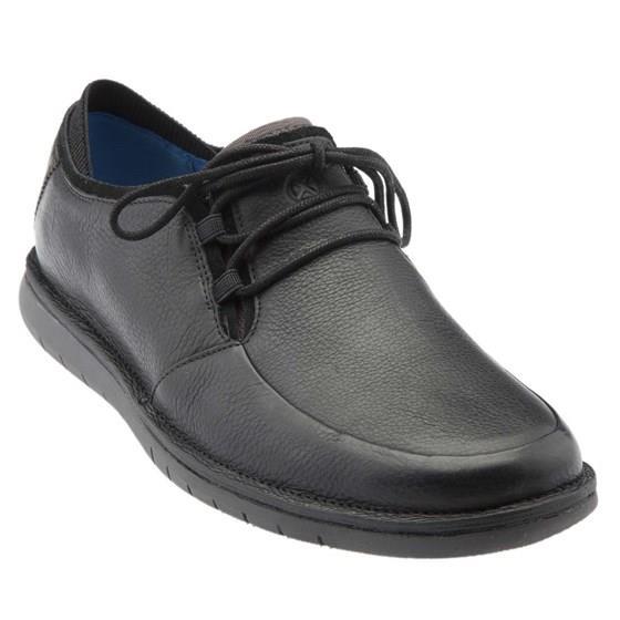Hush Puppies 031M101101664 Bolt Oxford Black Deri Erkek Ayakkabı