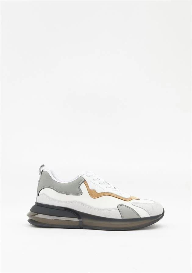 Hush Puppies 031M101806 Newell Beyaz/Gri Erkek Sneaker