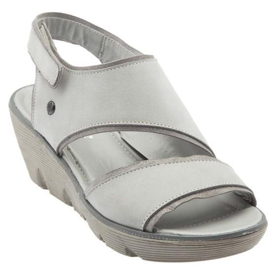 Hush Puppies 031Z101724 Clara Lyricale Grey Nubuk Kadın Sandalet