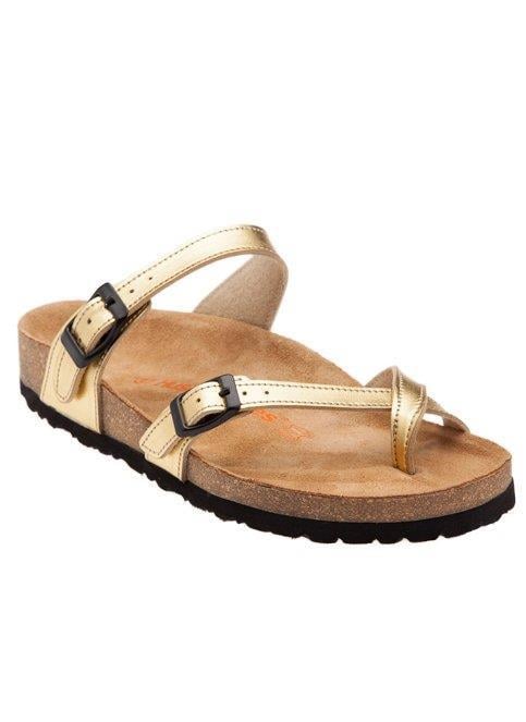 Hush Puppies 031Z1452 Faroe Gold Deri Kadın Parmakarası Terlik