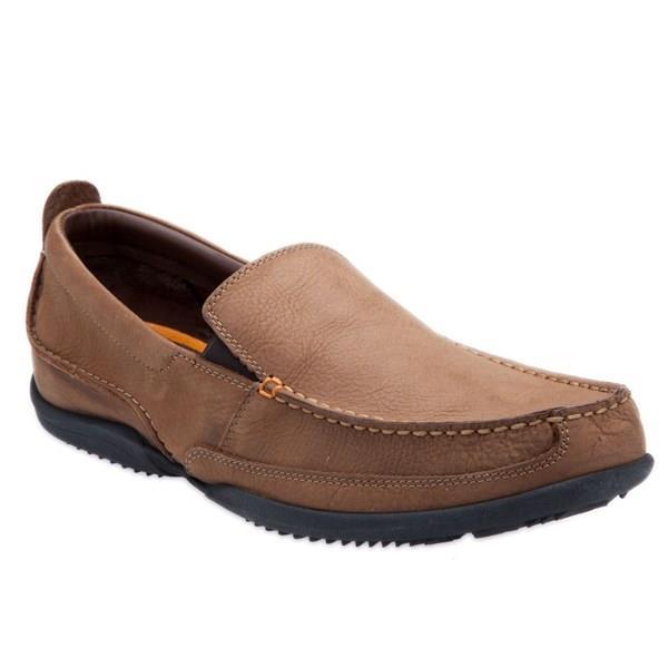Hush Puppies Accel Slip On MT S Tan Nubuk Erkek Ayakkabı