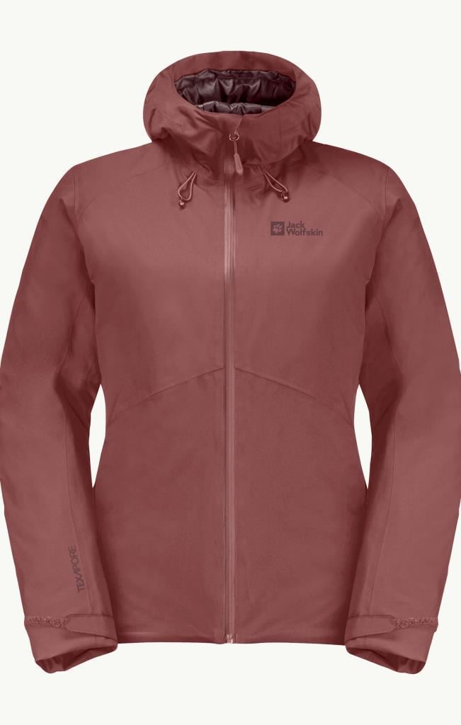 Jack Wolfskin 1111592_2191 Wisper Ins JKT W Apple Butter Kadın Outdoor Ceket