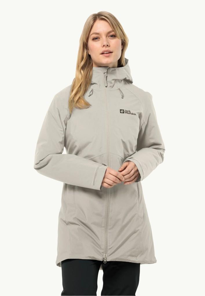 Jack Wolfskin 1115681_A0029 Heidelstein INS JKT W  Seal Kadın Outdoor Ceket