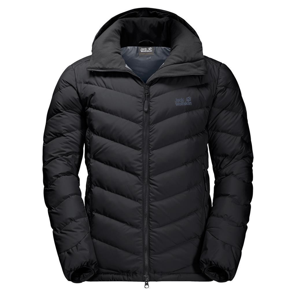 Jack Wolfskin 1203591_6000_004 Fairmont Men Black Erkek Outdoor Ceket
