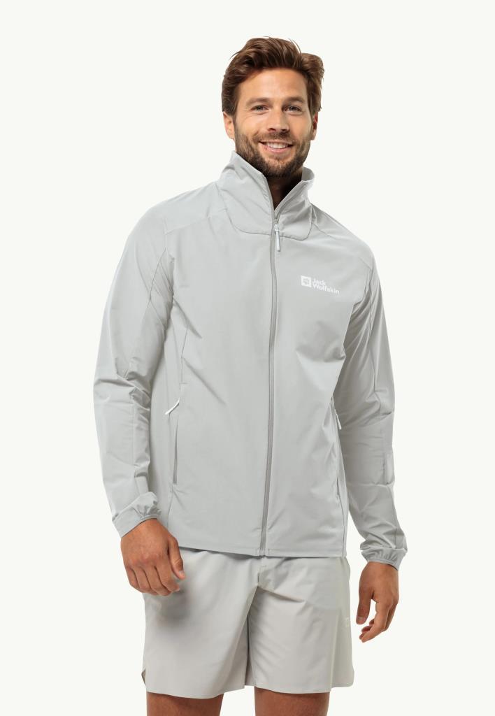 Jack Wolfskin 1307881_6709 Prelight JKT M Cool Grey Erkek Outdoor Ceket