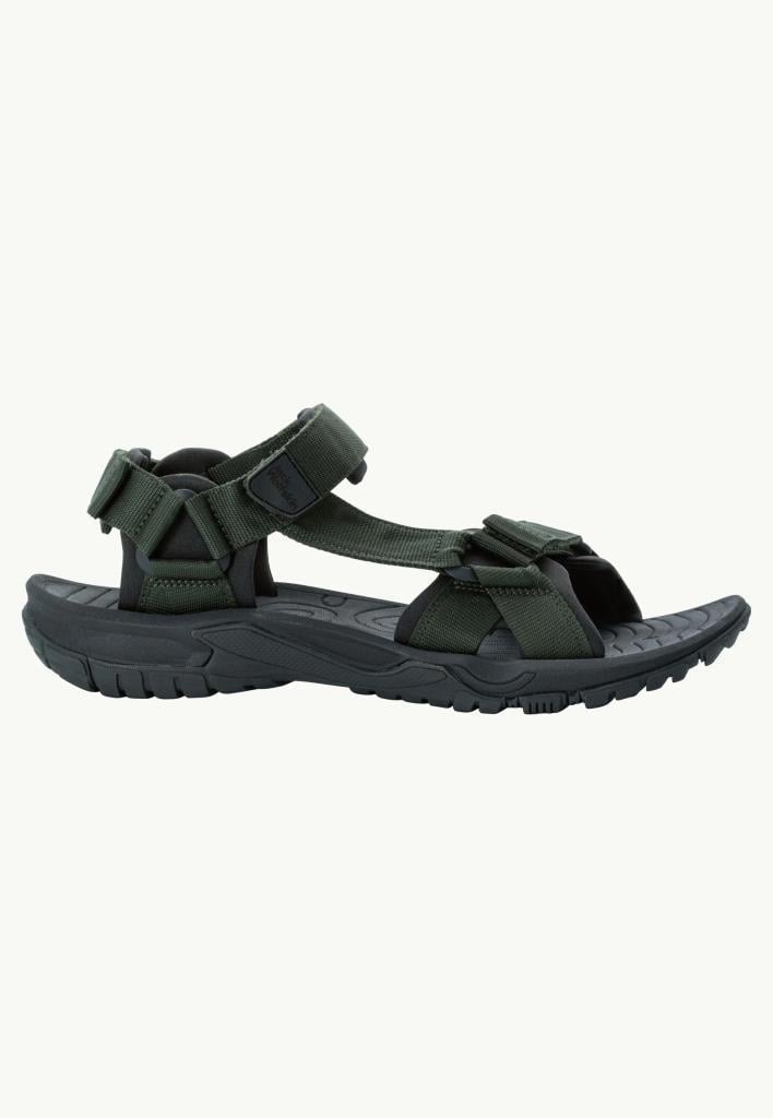 Jack Wolfskin 4019021_4341 Lakewood Ride Sandal M Island Moss Erkek Sandalet