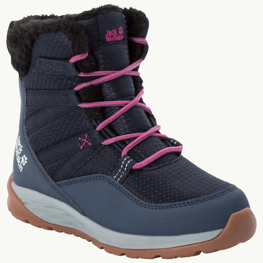 Jack Wolfskin 4036152 Polar Wolf Texapore High K Dark Blue/Grey Kadın Outdoor Bot
