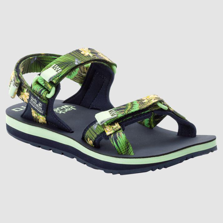 Jack Wolfskin 4039451 Outfresh Deluxe Sandal Midnight Blue All Over Kadın Sandalet