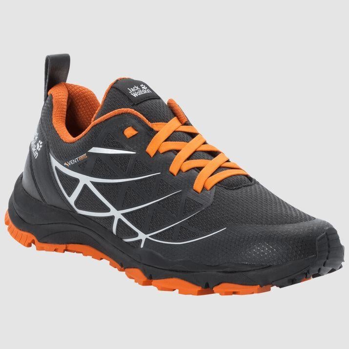 Jack Wolfskin 4040921 Trail Blaze Went Low M Black/Orange Erkek Outdoor Ayakkabı