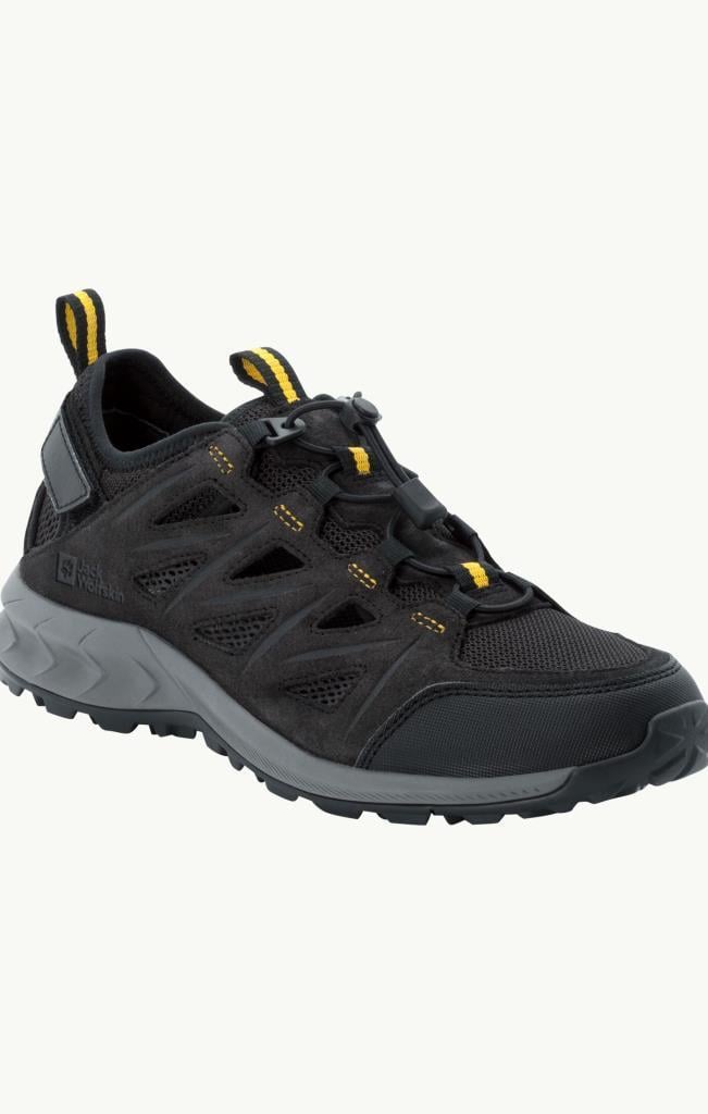 Jack Wolfskin 4051301 Woodland 2 Hybrid Low Phantom /Burly Yellow Xt Erkek Outdoor Ayakkabı