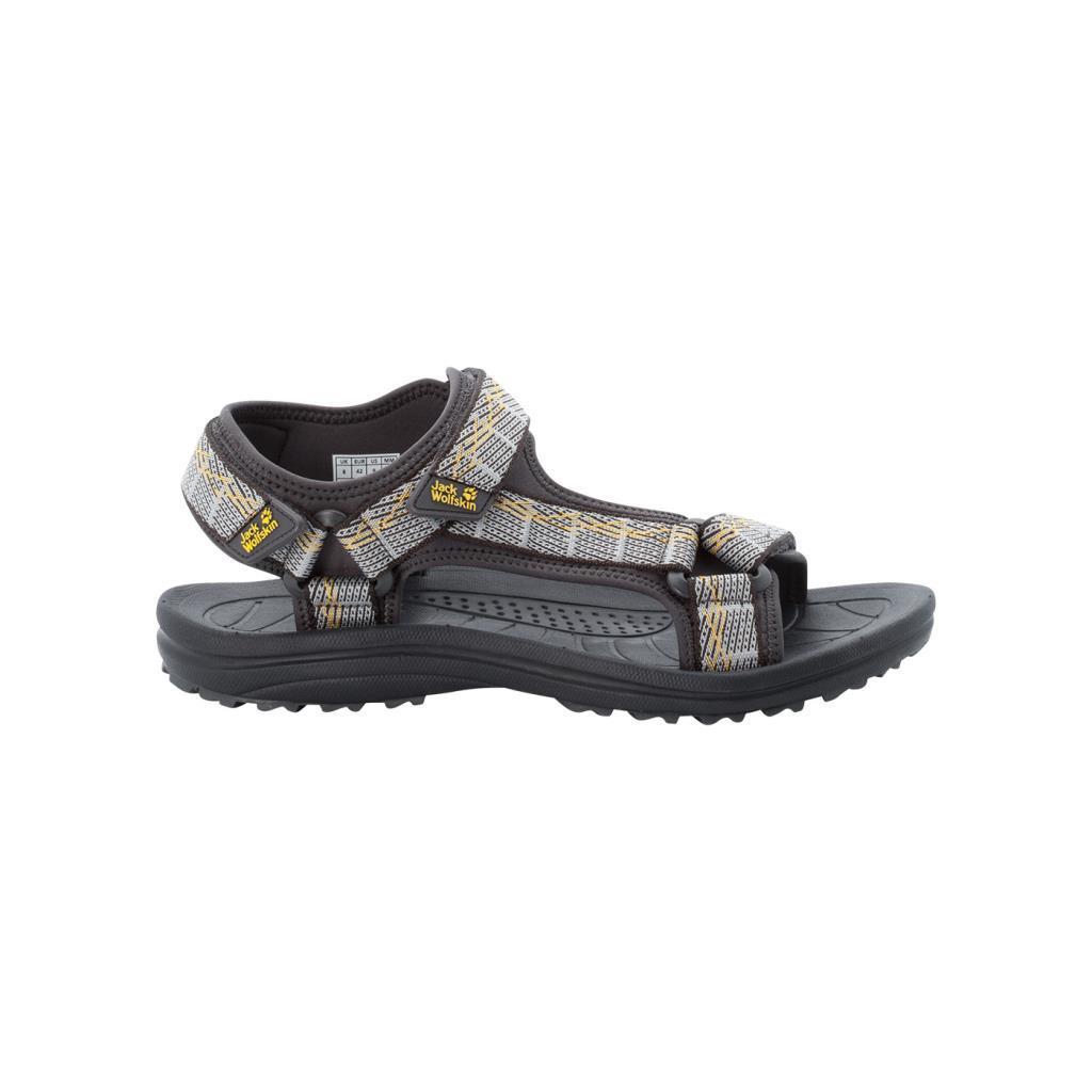 Jack Wolfskin 4052011 Wave Breaker M Asphalt Erkek Sandalet