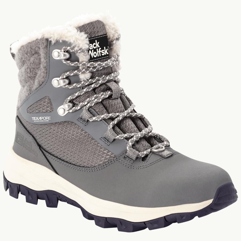 Jack Wolfskin 4053591_6132_035 Everquest Texapore High W Tarmac Grey/Grey Kadın Outdoor Bot
