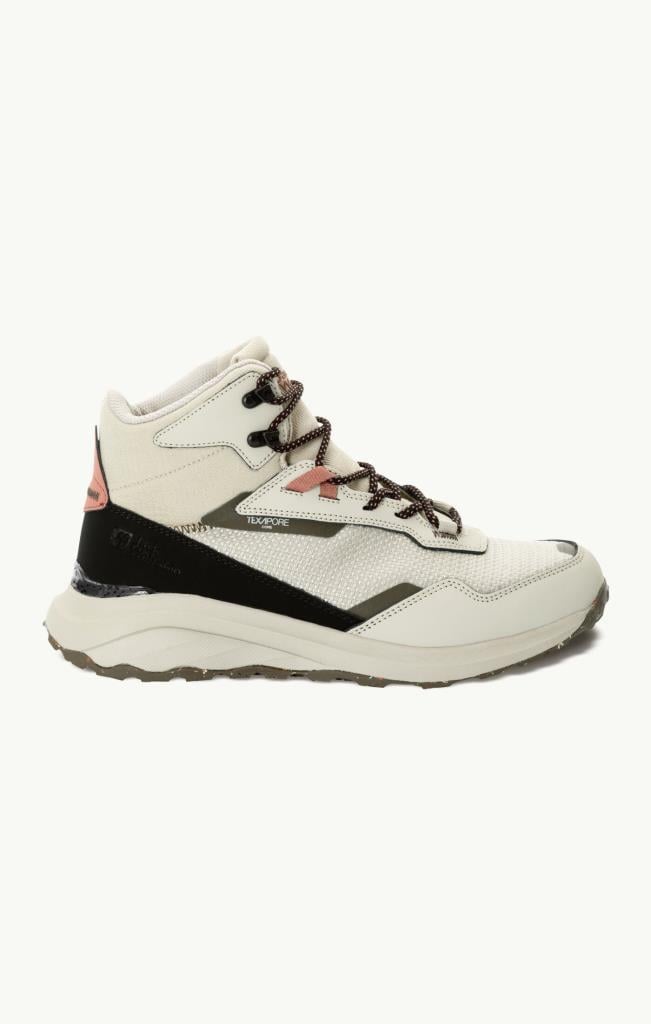 Jack Wolfskin 4059651_6260 Dromoventure Texapore Mid W Dusty Grey Kadın Outdoor Bot