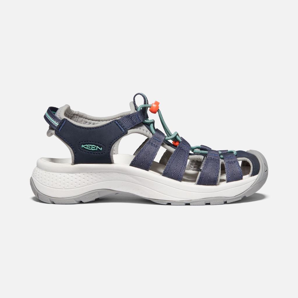 Keen 1023587 Astoria West Sandal Navy/Beveled Grass Kadın Sandalet