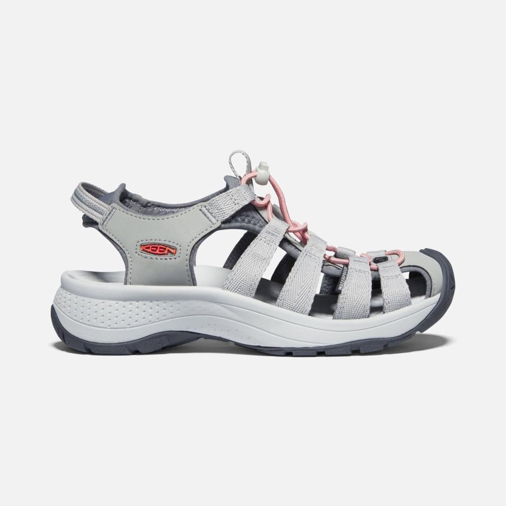 Keen 1023589 Astoria West Sandal Grey/Coral Kadın Sandalet