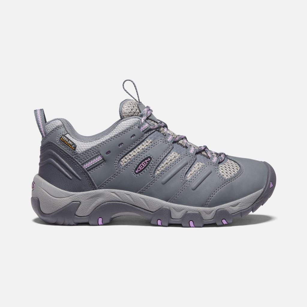 Keen 1025157 Koven Wp Steel Grey/African Violet Kadın Outdoor Ayakkabı