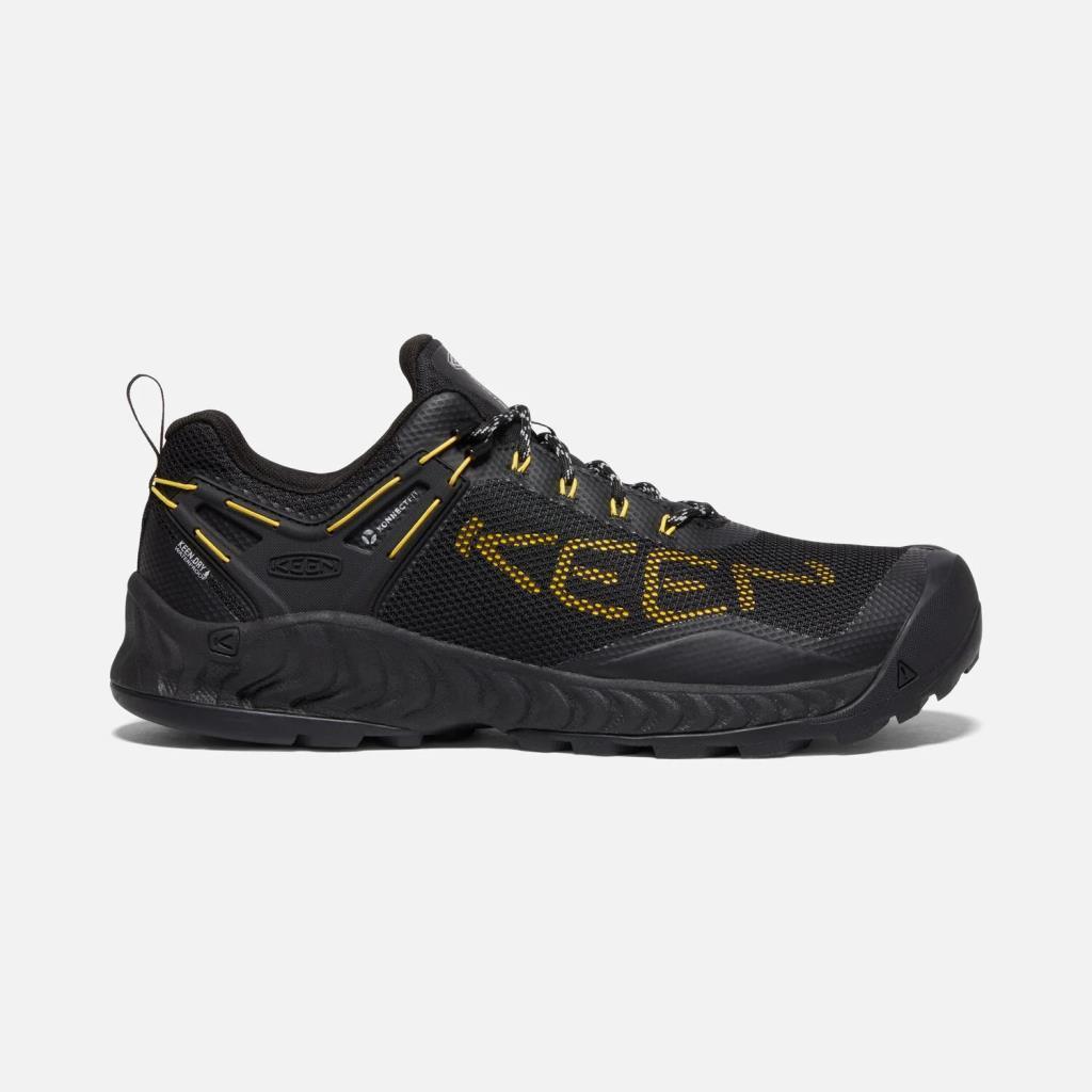 Keen 1025910 NXIS Evo Wp Black/Keen Yellow Erkek Outdoor Ayakkabı