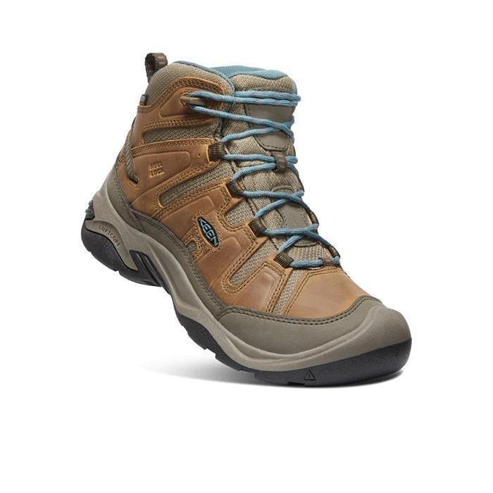 Keen 1026764 Circadia Mid Wp Toasted Cocunut/North Atlantic Kadın Outdoor Bot