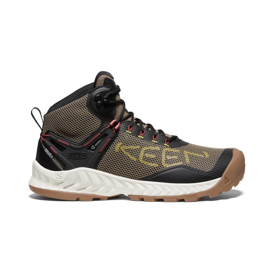 Keen 1027787 NXIS Evo Mid WP Brindle/Citronelle Erkek Outdoor Bot