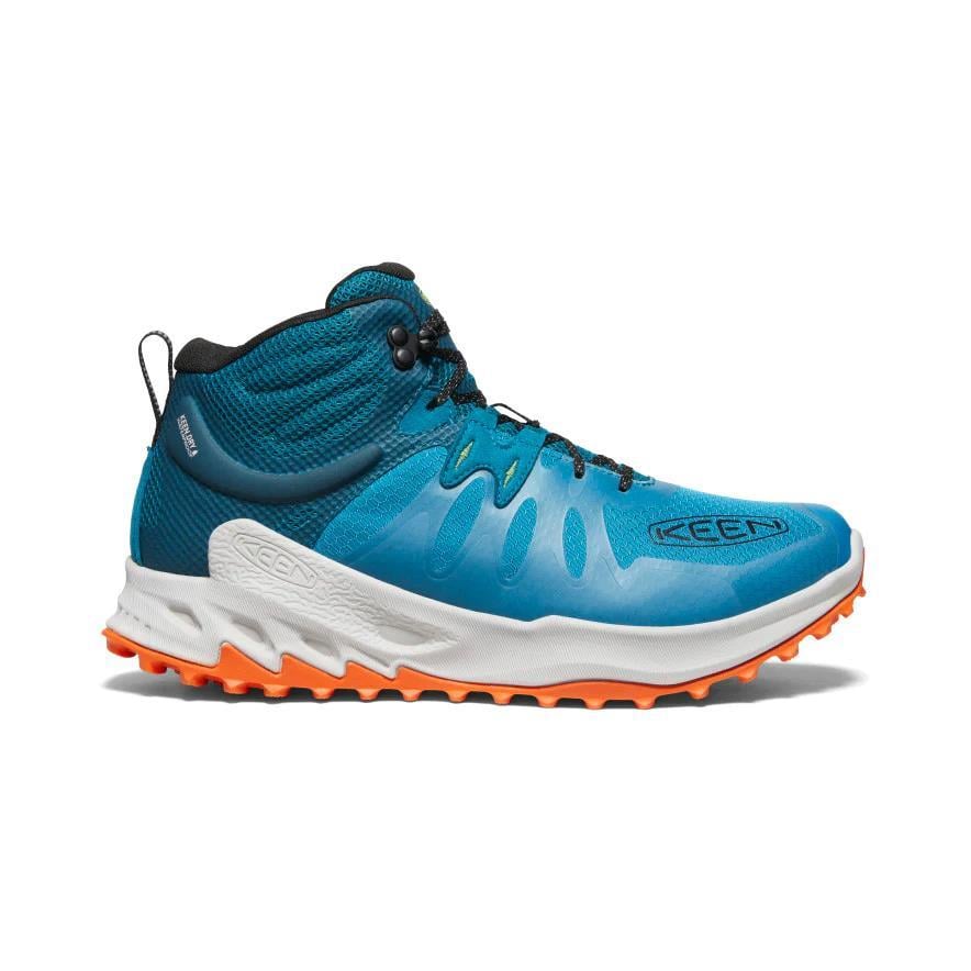 Keen 1028037 Zionic Mid Wp Fjord Blue/Evening Primrose Erkek Outdoor Bot
