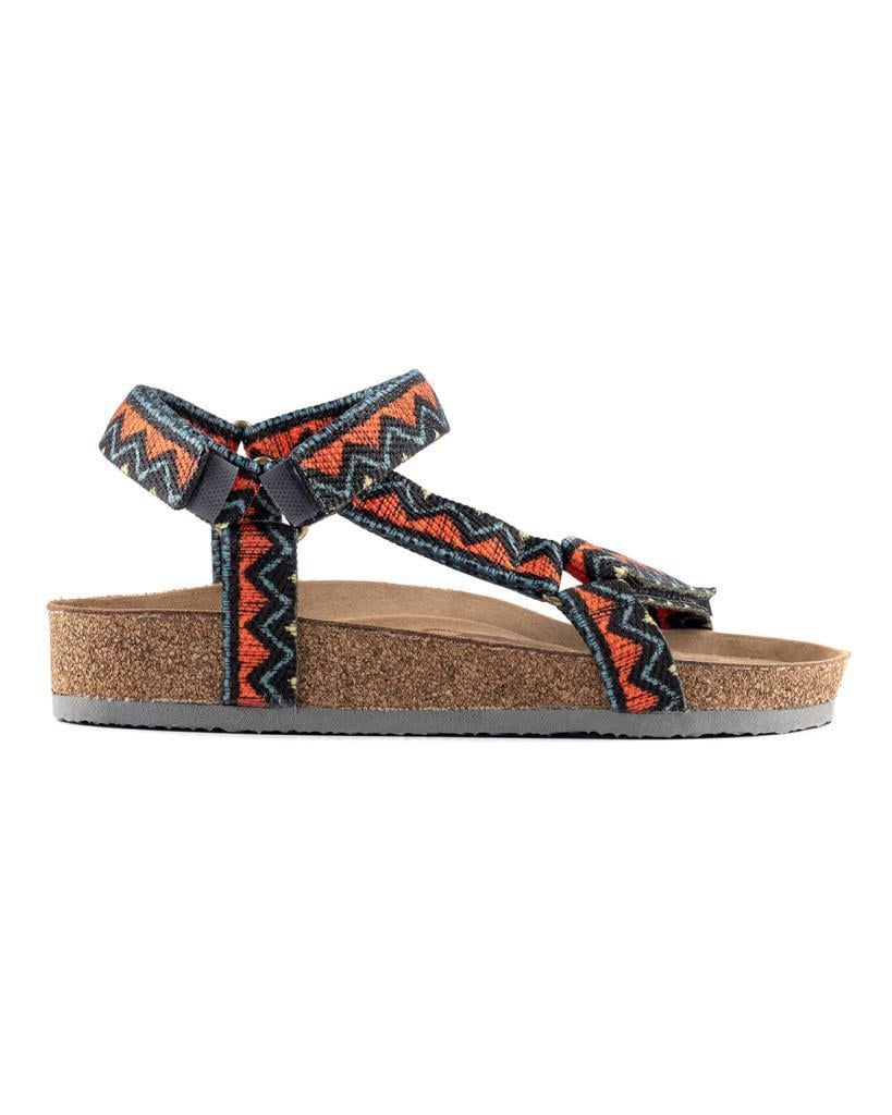 LeMoor's MSAN505 Tengri Orange/Dark Grey Erkek Sandalet