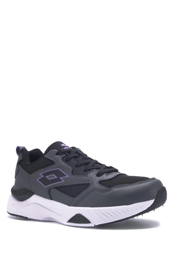 Lotto 101327997 Reeds WMN 3FX Siyah/Mor Kadın Sneaker