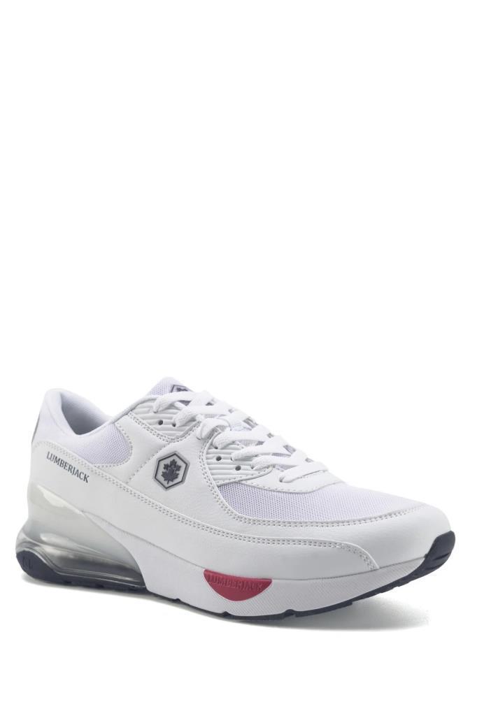 Lumberjack 101324813 Kingly 3 FX Beyaz-Laci Erkek Spor Ayakkabı