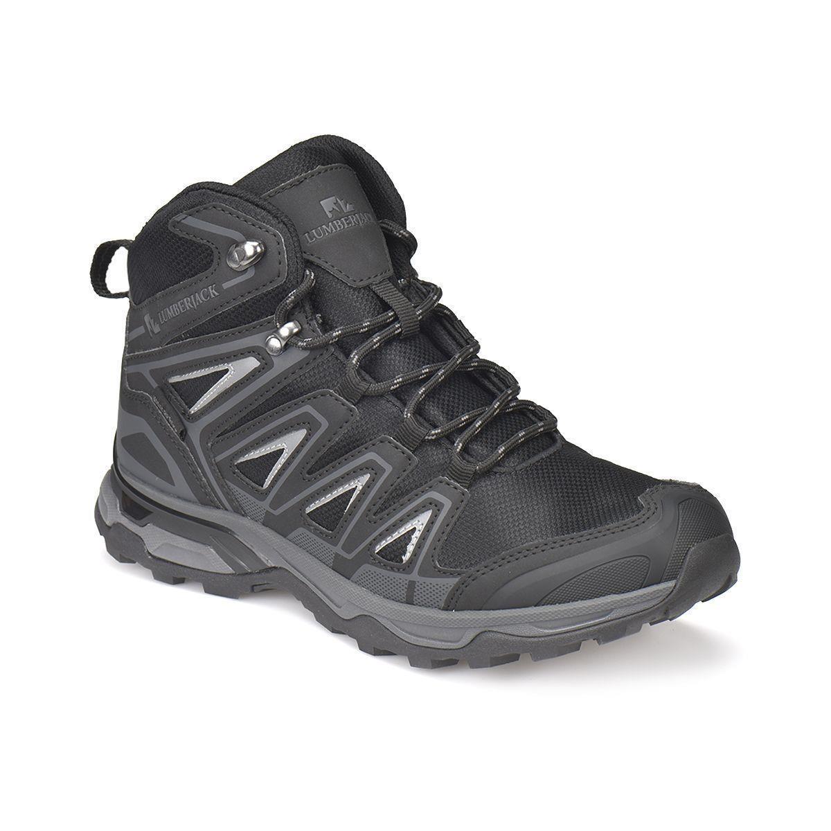 Lumberjack Tall Hi Siyah  Outdoor Erkek Bot