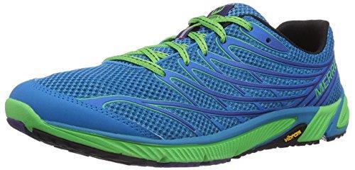 Merrell Bare Access 4 Blue/Bright Green Erkek Spor Ayakkabı