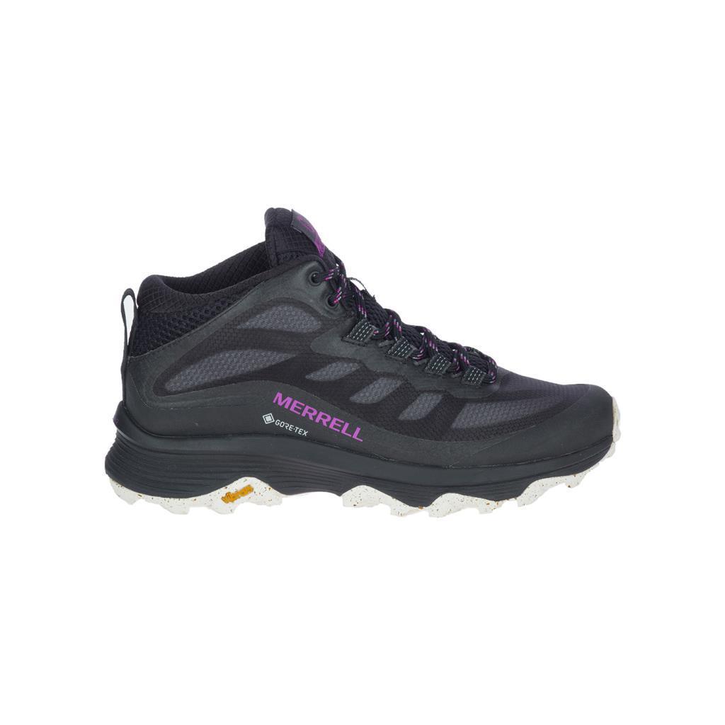 Merrell J135414 Moab Speed Mid Gtx Black Kadın Outdoor Bot