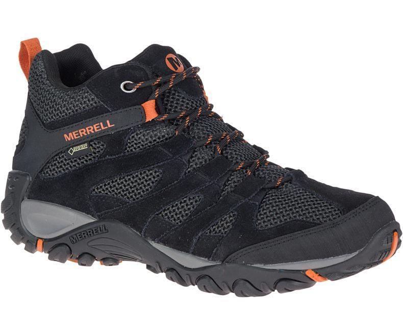 Merrell J84575 Alverstone Mid Gtx Black Erkek Outdoor Bot