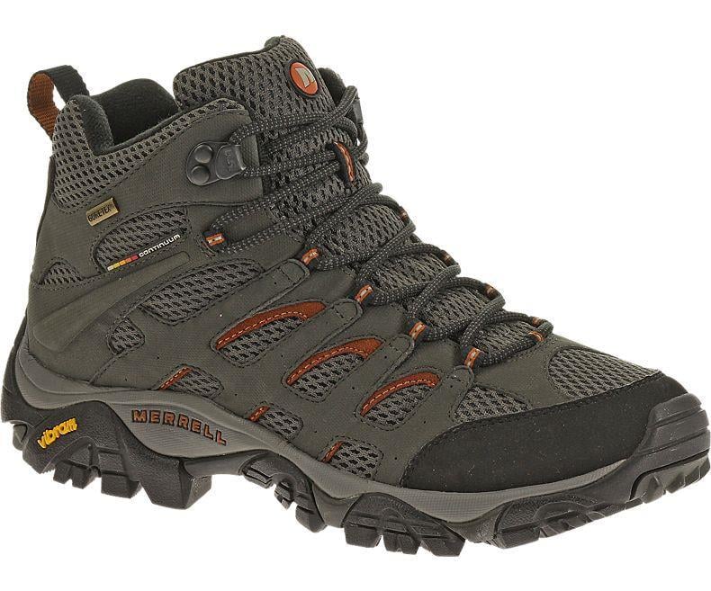 Merrell J87313 Moab Mid Gore Tex Beluga Erkek Outdoor Bot