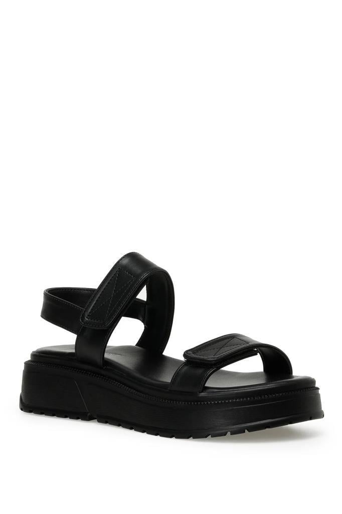 Nine West 101097278 Gizzy 2FX Black Kadın Sandalet