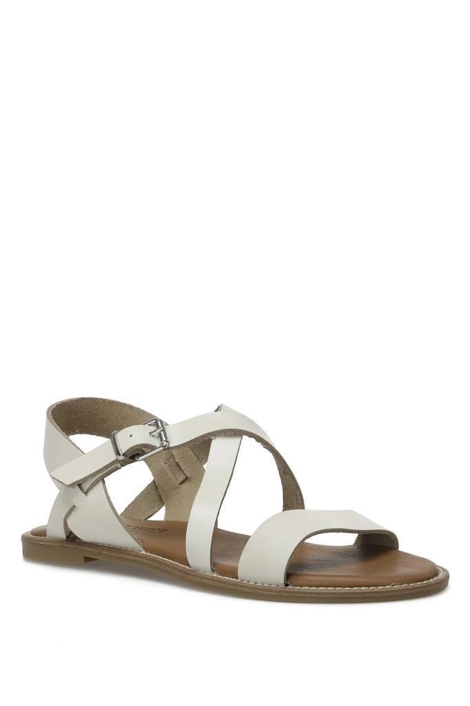 Nine West Odanni 3 FX 101339543 Beige Kadın Sandalet