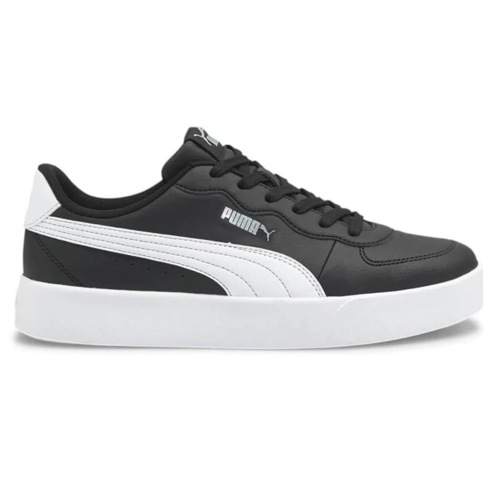 Puma 380147 01 Puma Skye Clean Puma Black/White/Silver Kadın Sneaker