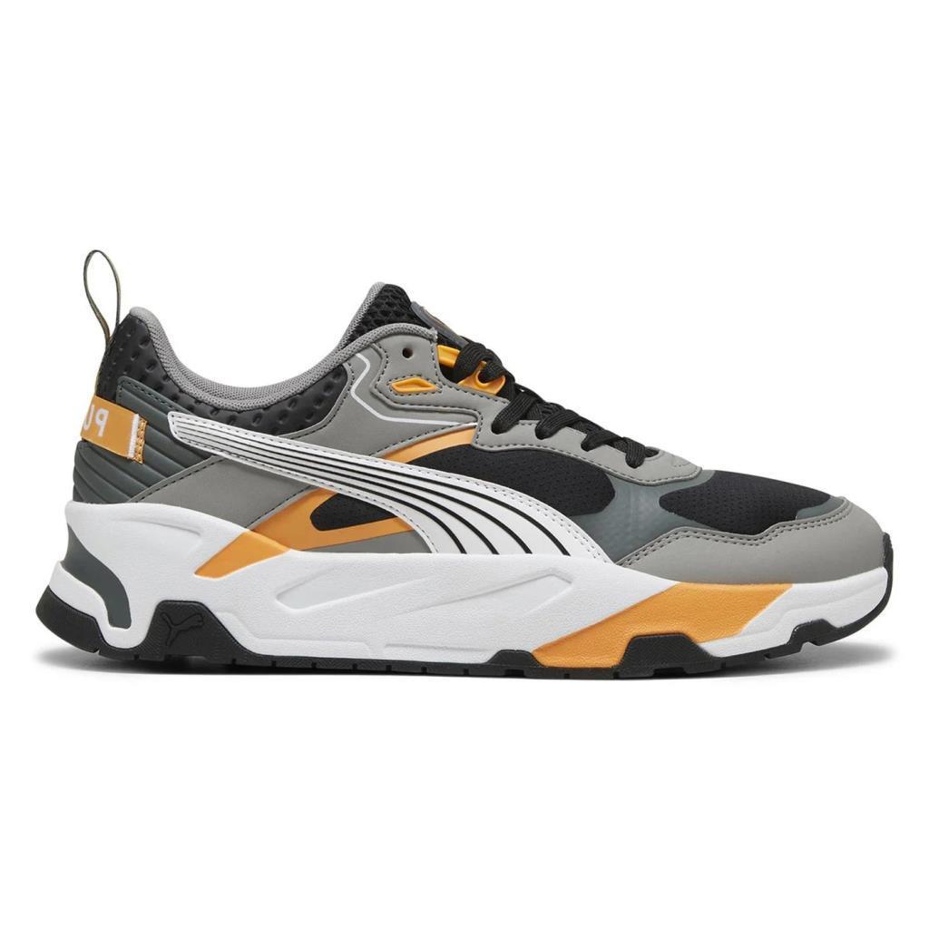 Puma 395262 02 Trinity Desert Road Black/White/Slate/Clementine Erkek Sneaker