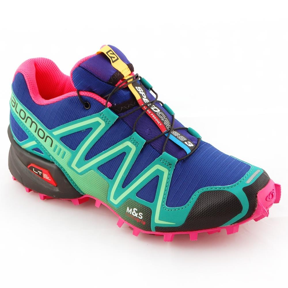 Salomon 366442 SpeedCross 3 W Turkuaz/Lacivert Kadın Outdoor Ayakkabı