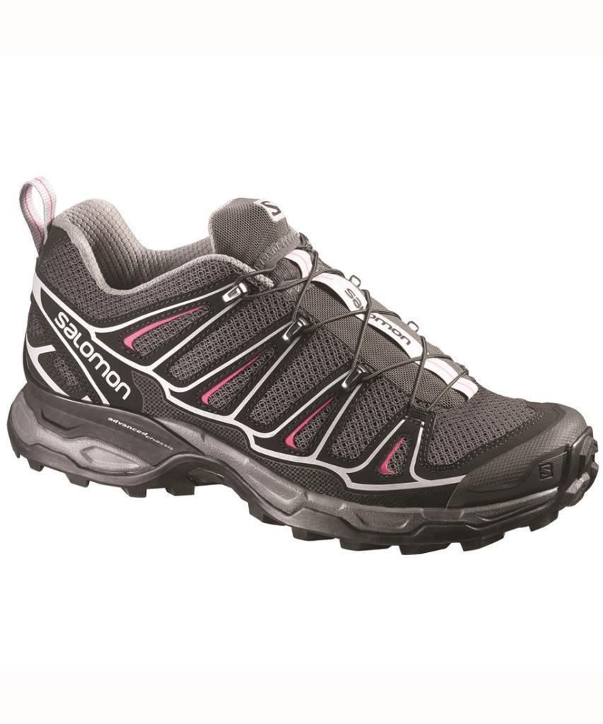 Salomon 371641 X Ultra 2 W Asphalt/Black/Hot Pink Kadın Outdoor Ayakkabı