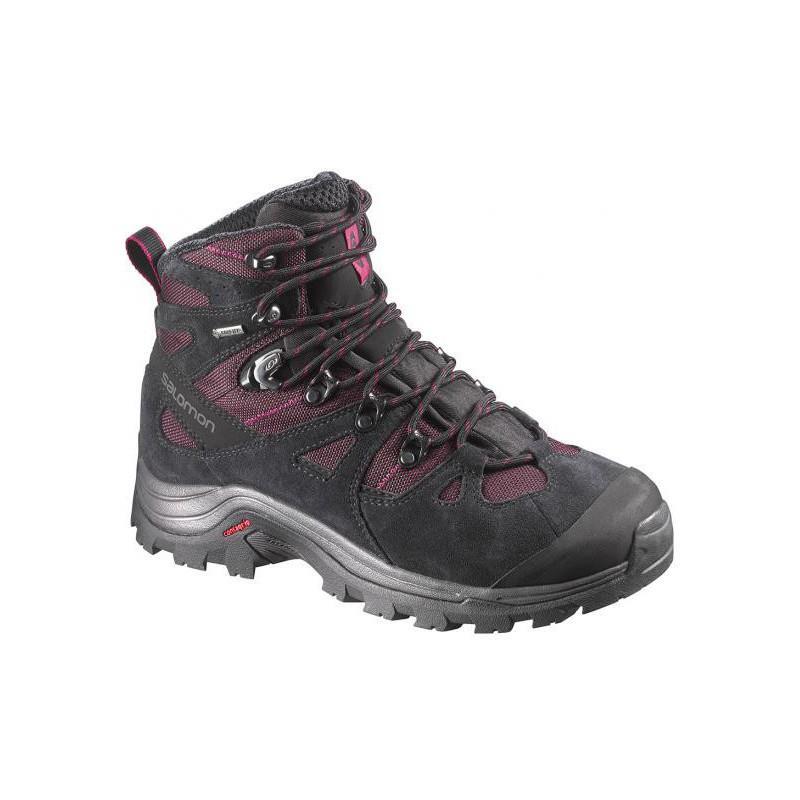 Salomon 376383 Discovery W Gtx Bourdeaux/Black Kadın Outdoor Bot